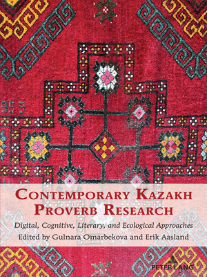 cover image of Contemporary Kazakh Proverb Research
